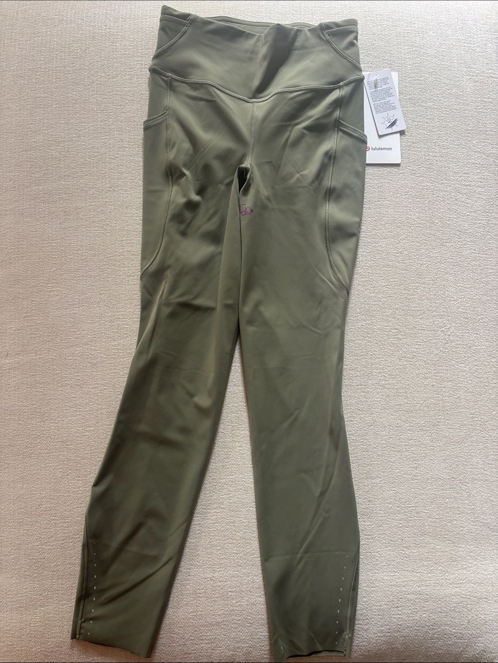 lululemon athletica Olive Active Leggings